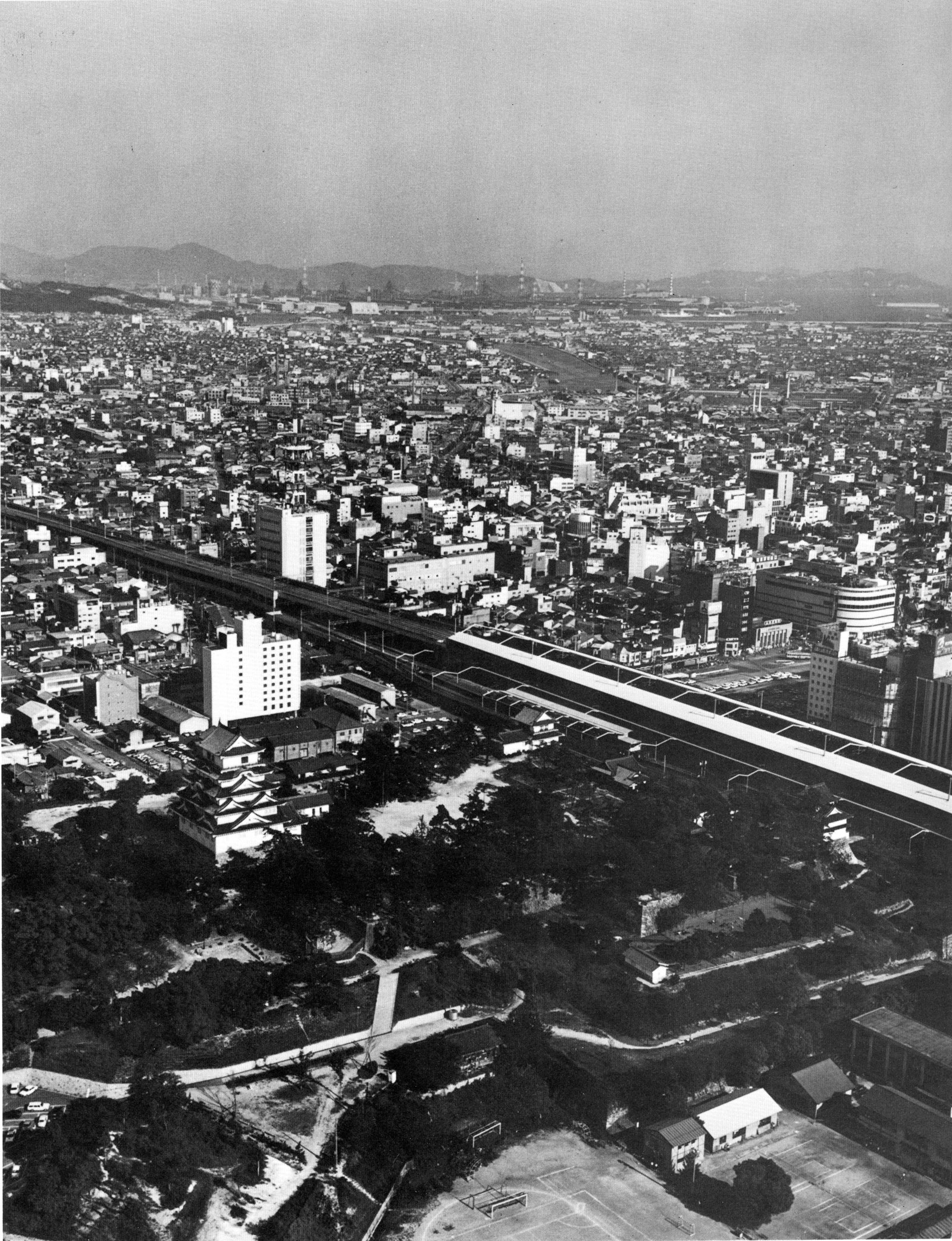 昭和53年　市街地航空写真